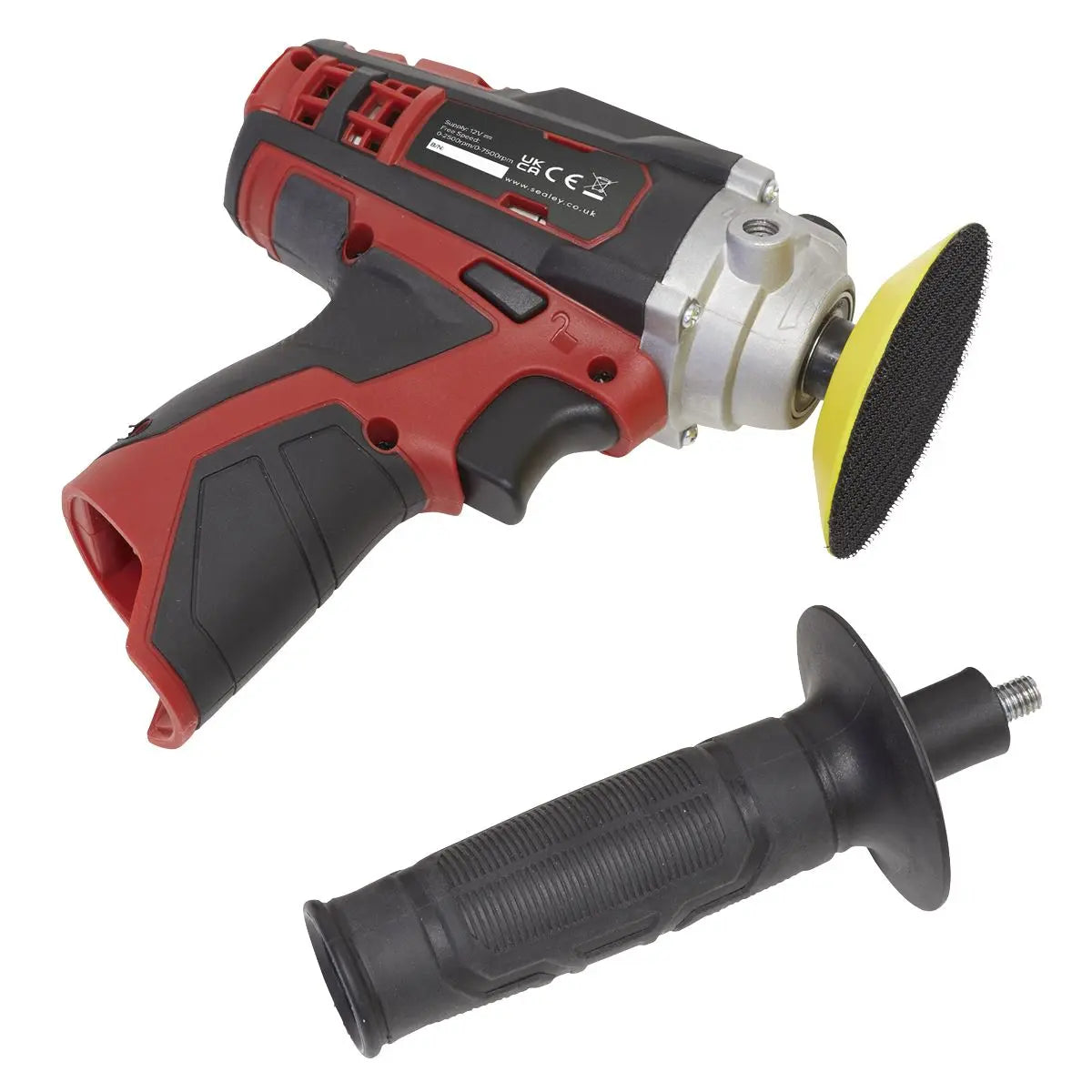 Sealey Cordless Polisher Ø71mm 12V SV12 Series - Body Only 