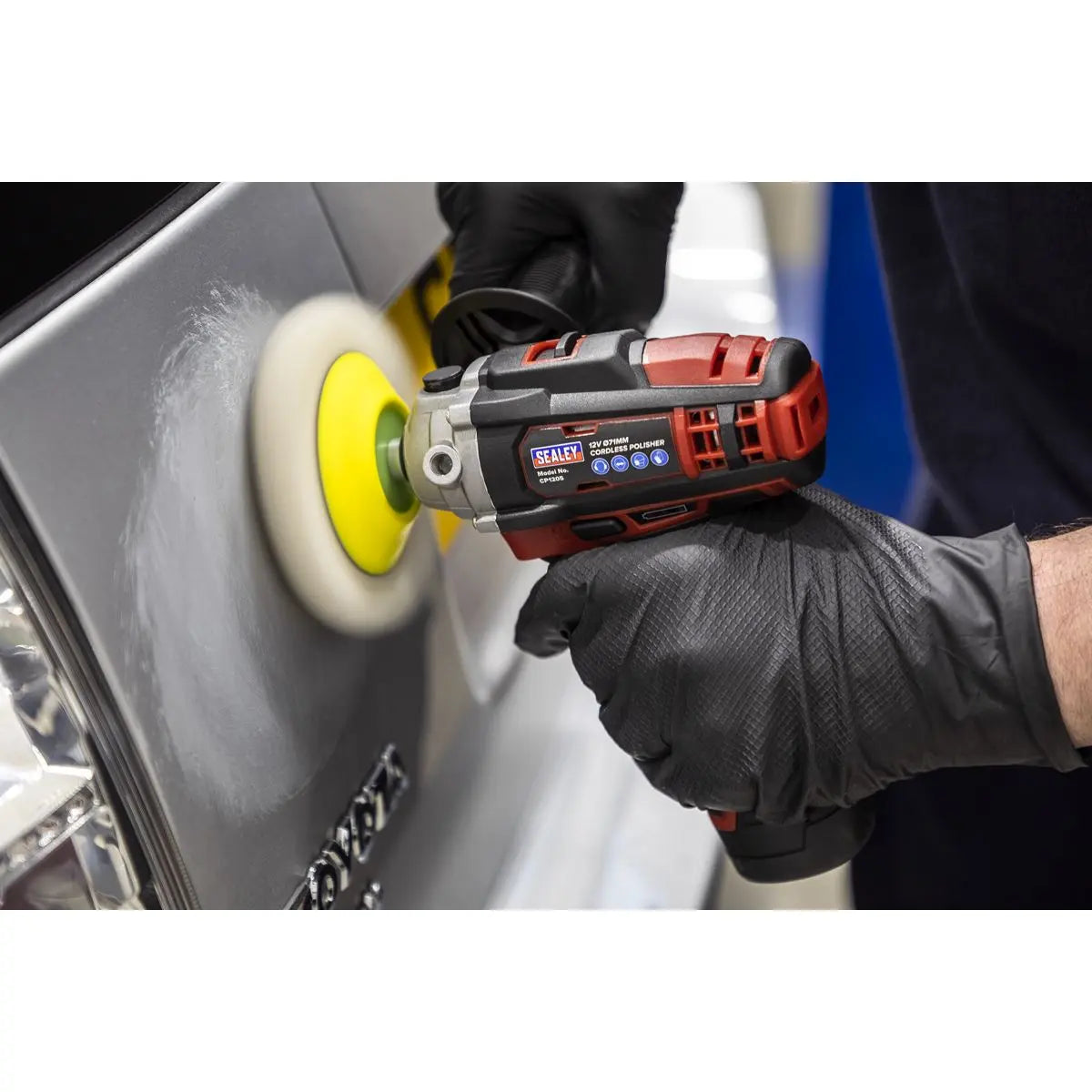 Sealey Cordless Polisher Ø71mm 12V SV12 Series - Body Only 