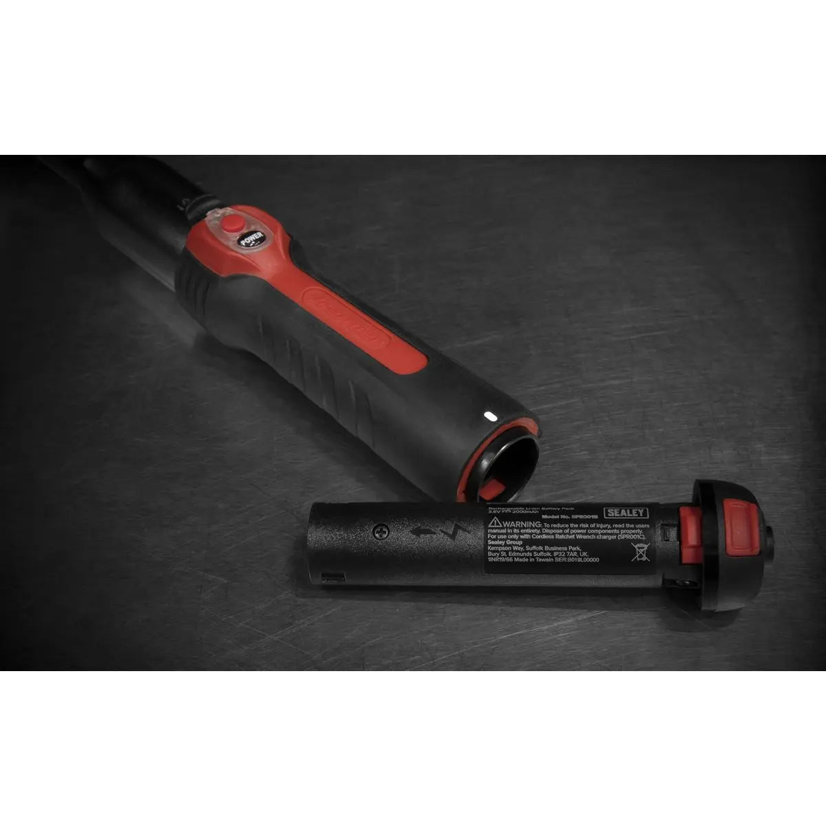 Sealey Cordless Power Speed Ratchet Wrench Kit 3/8" Drive 60 Tooth in Case 