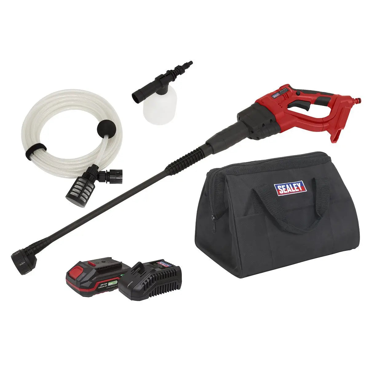 Sealey Cordless Pressure Washer 20V SV20 Series 2Ah 