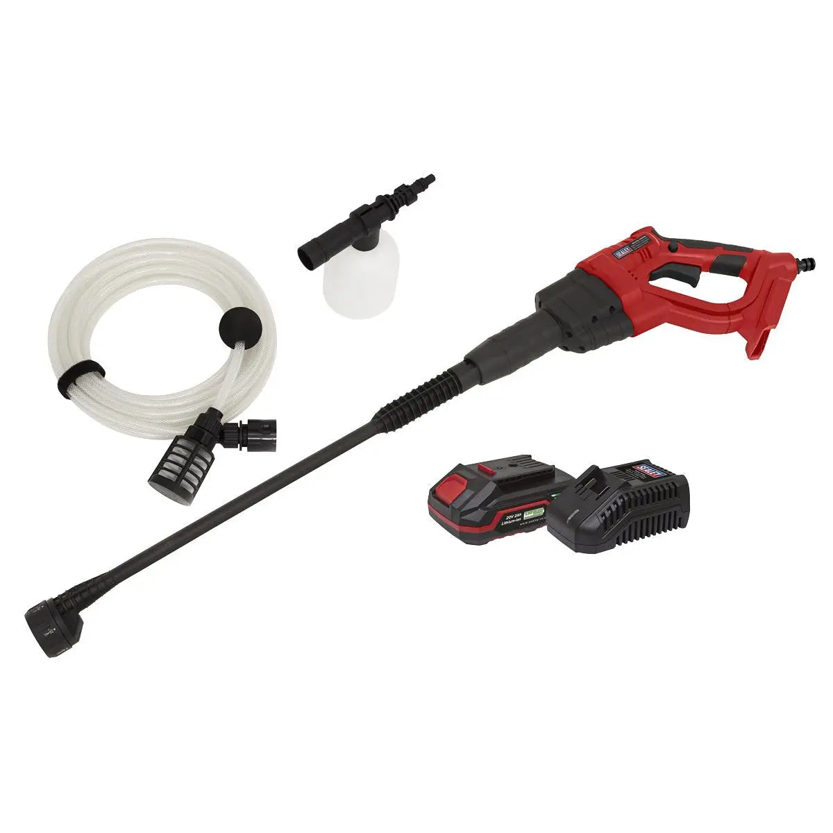 Sealey Cordless Pressure Washer 20V SV20 Series 2Ah 