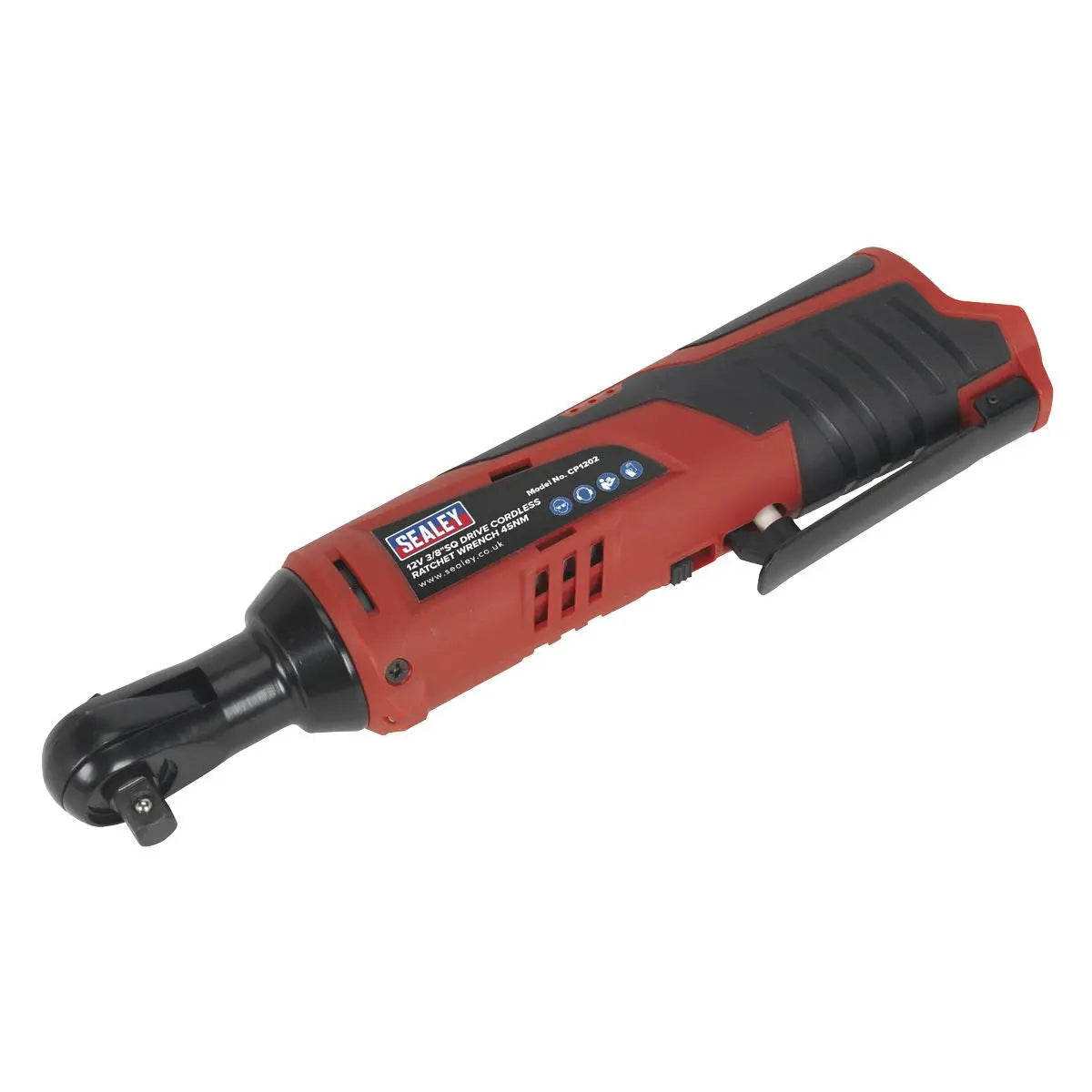 Sealey Cordless Ratchet Wrench 3/8"Sq Drive 12V SV12 Series - Body Only 