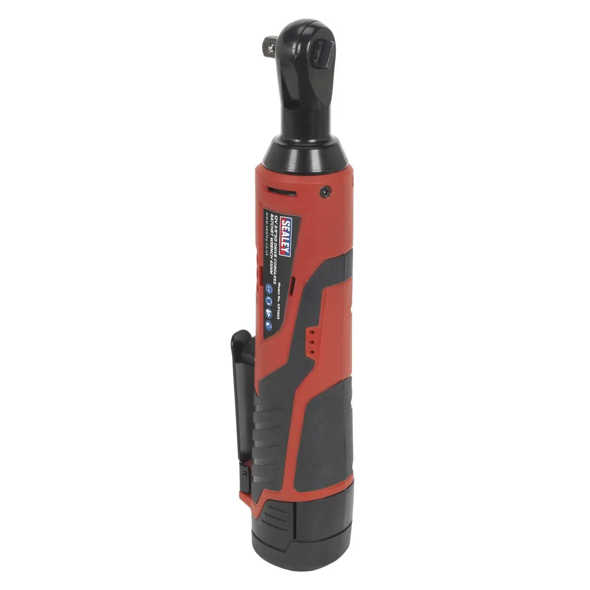 Sealey Cordless Ratchet Wrench 3/8"Sq Drive 12V SV12 Series - Body Only 