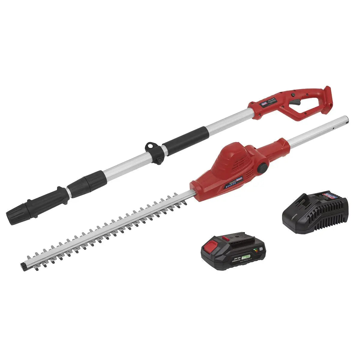 Sealey Cordless Telescopic Hedge Trimmer Kit 20V 2Ah SV20 Series 