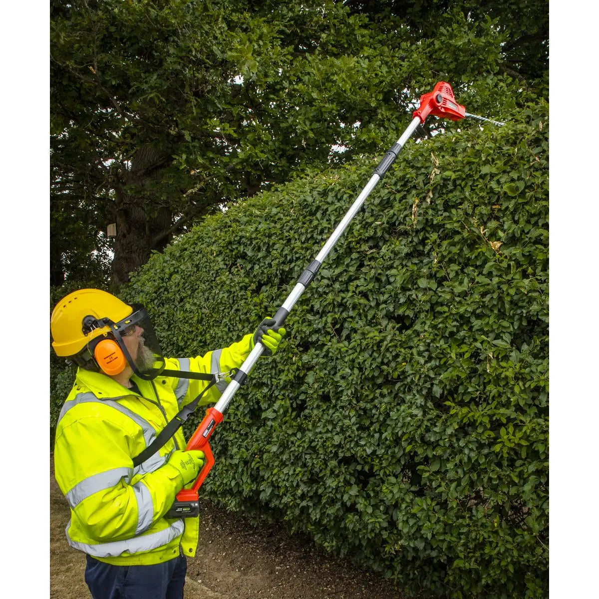 Sealey Cordless Telescopic Hedge Trimmer Kit 20V 2Ah SV20 Series 