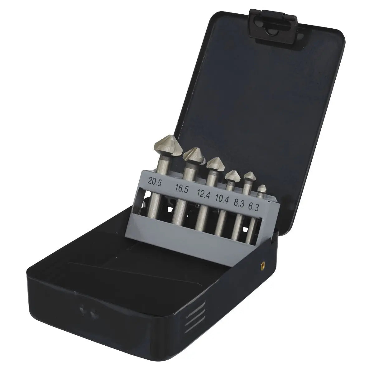 Sealey Countersink Bit Set 6pc - 3 x V Flutes 