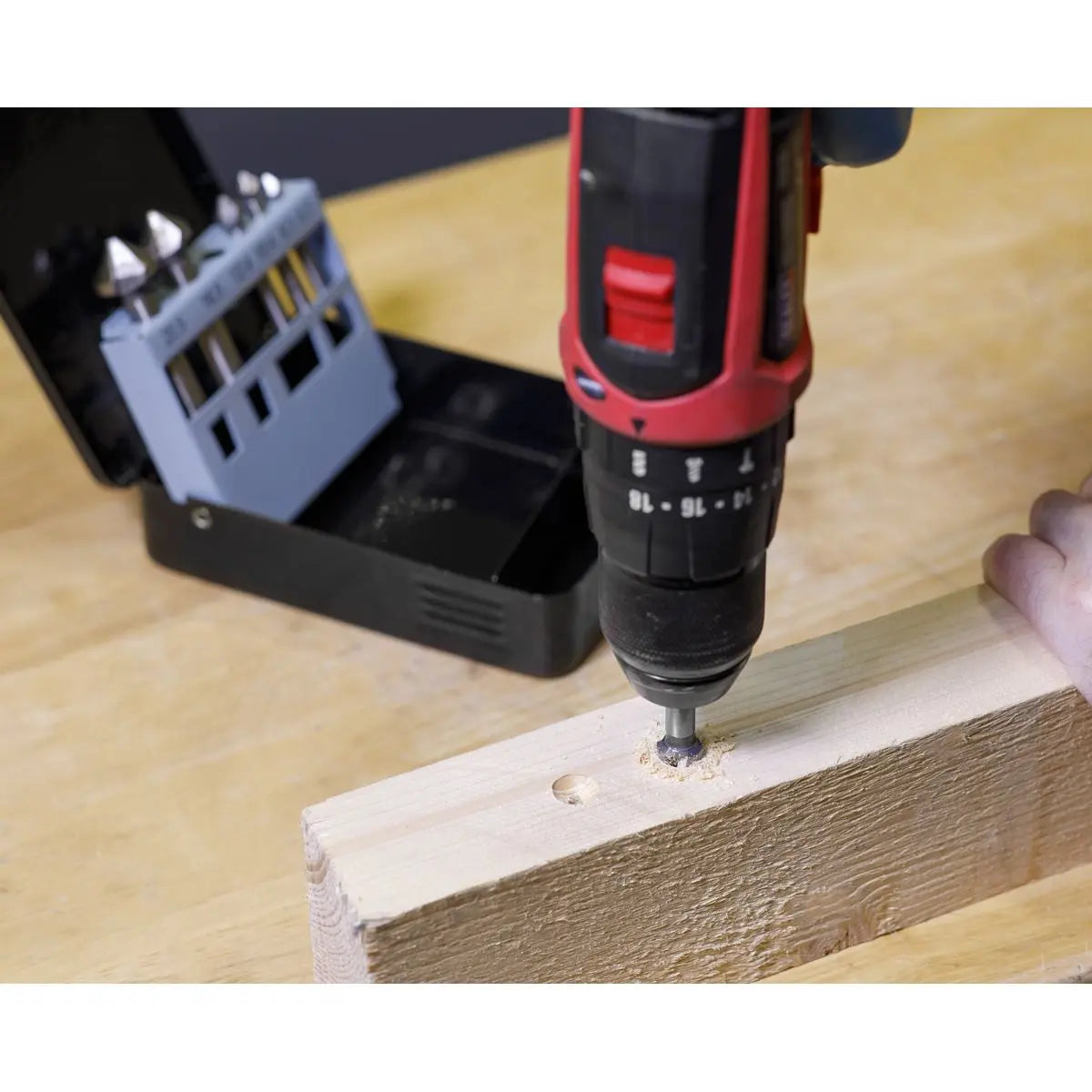 Sealey Countersink Bit Set 6pc - 3 x V Flutes 