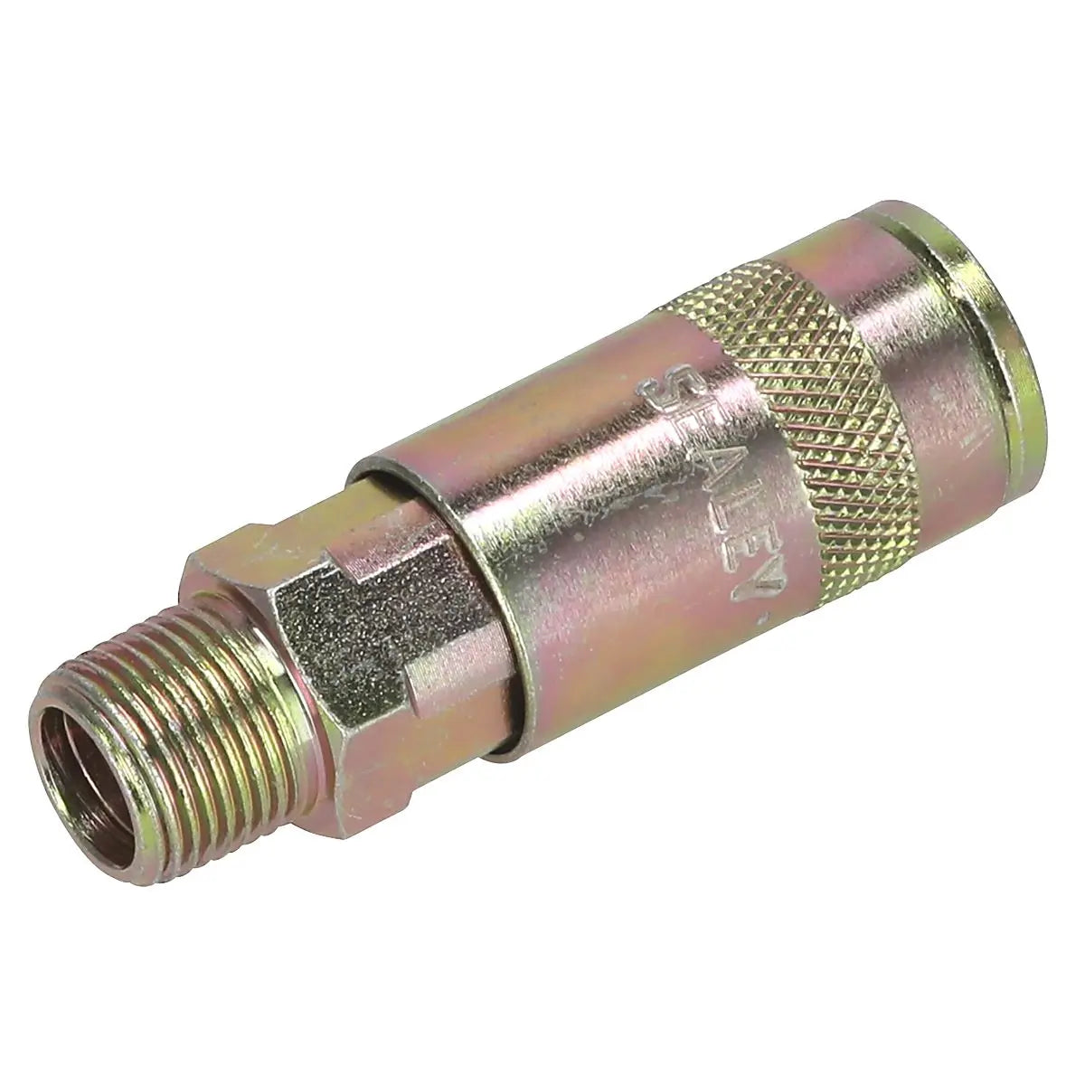 Sealey Coupling Body Male 3/8"BSPT  White Rose Tools