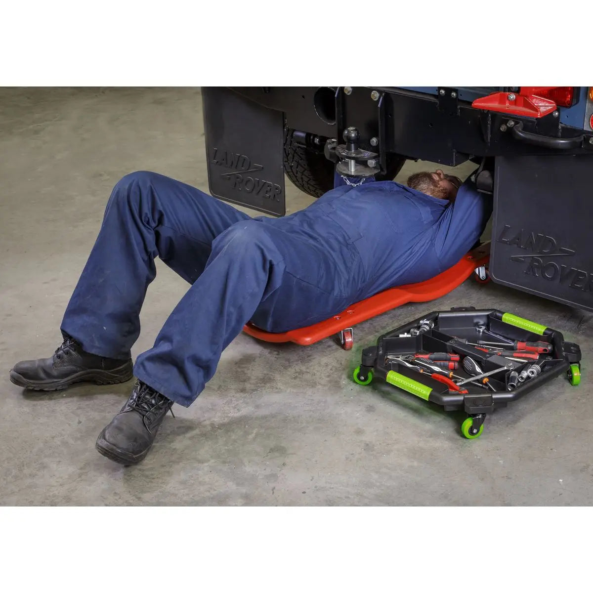 Sealey Creeper Tool Tray - Green 