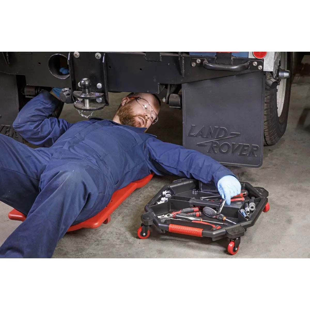 Sealey Creeper Tool Tray - Red 