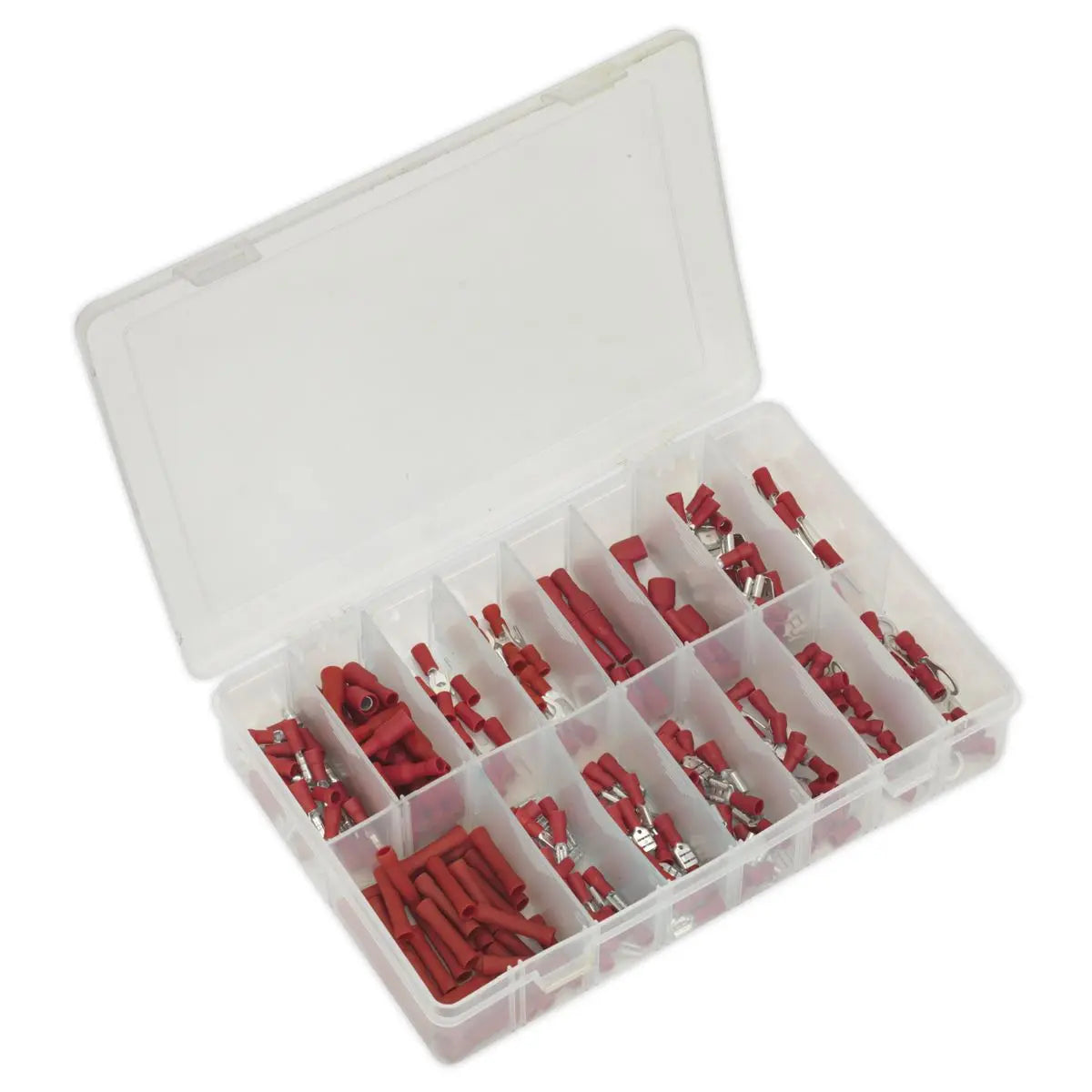 Sealey Crimp Terminal Assortment 260pc Red 