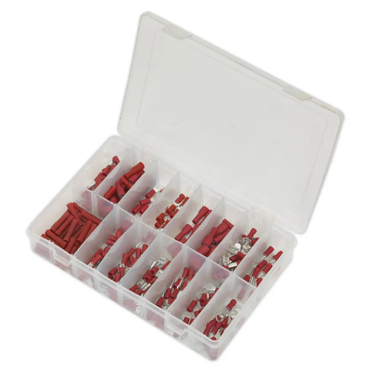 Sealey Crimp Terminal Assortment 260pc Red 