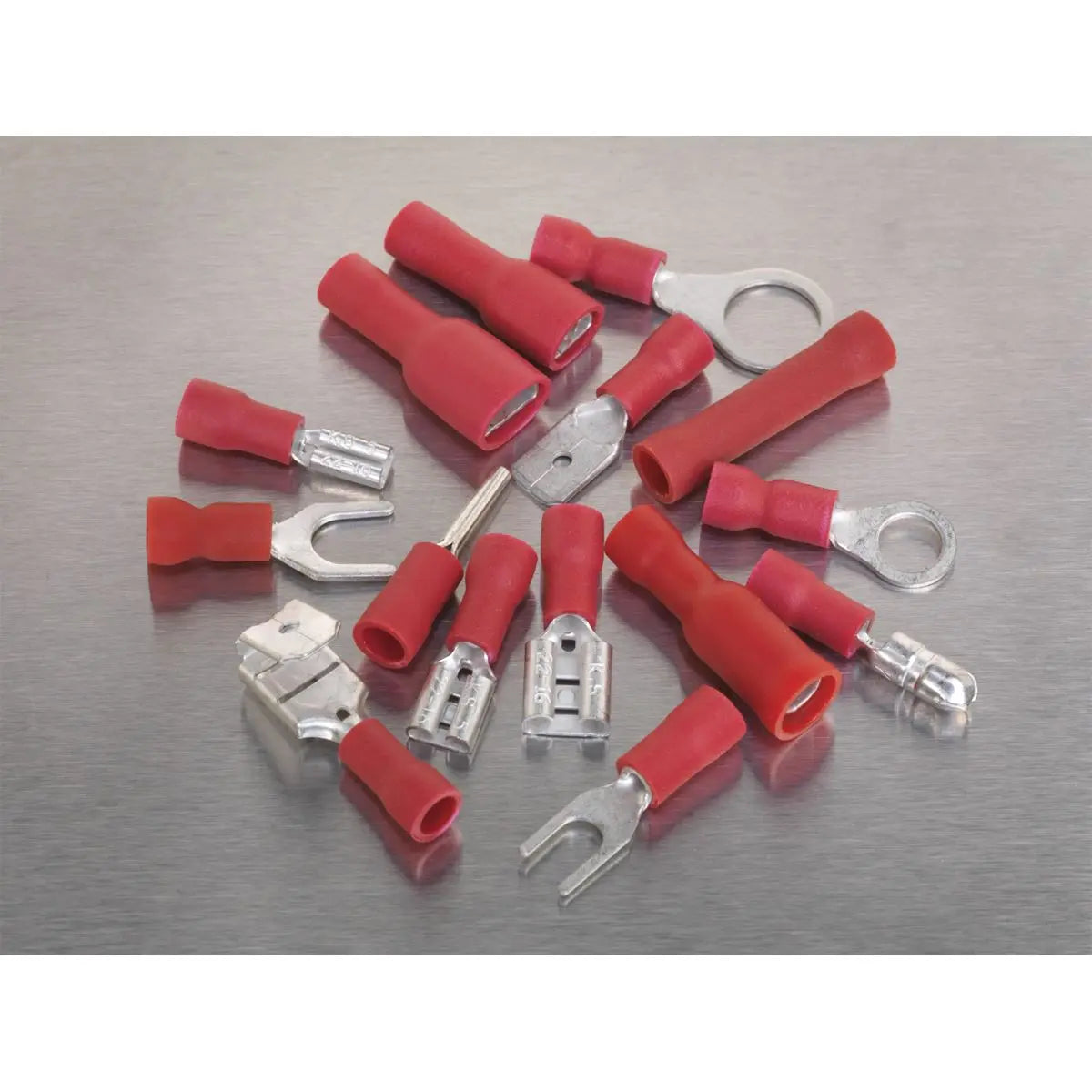 Sealey Crimp Terminal Assortment 260pc Red 