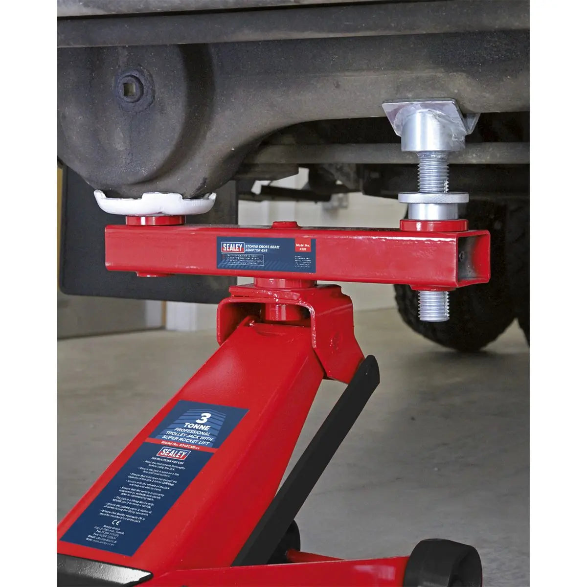 Sealey Cross Beam 4x4 Adaptor 3 Tonne 