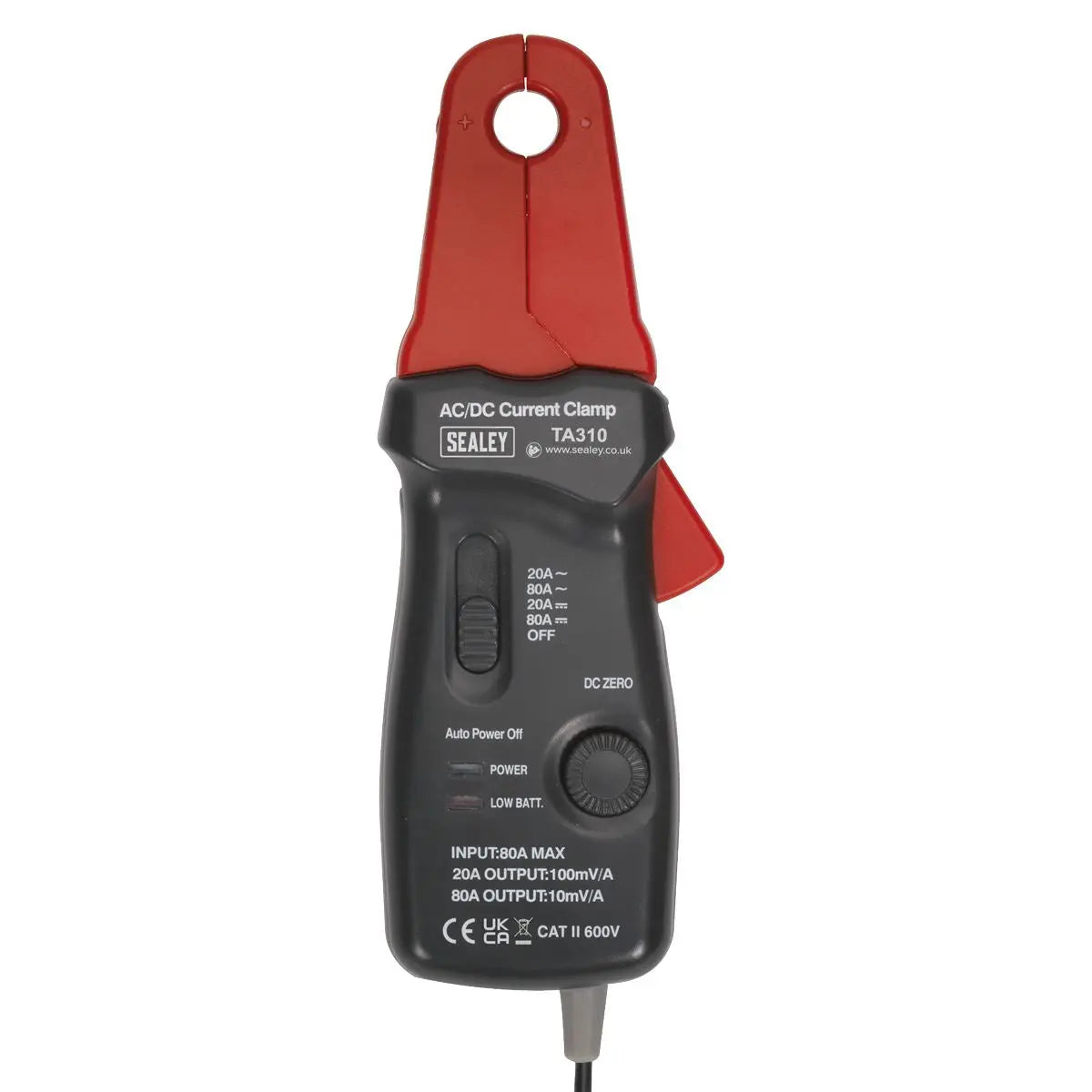 Sealey Current Clamp 20A/80A AC/DC - 12mm 