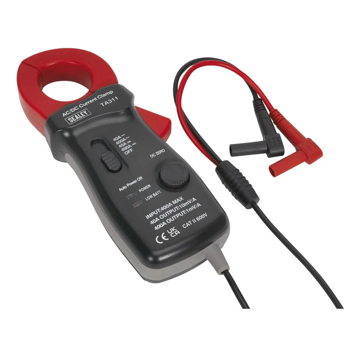 Sealey Current Clamp 40A/400A AC/DC - Ø28mm 
