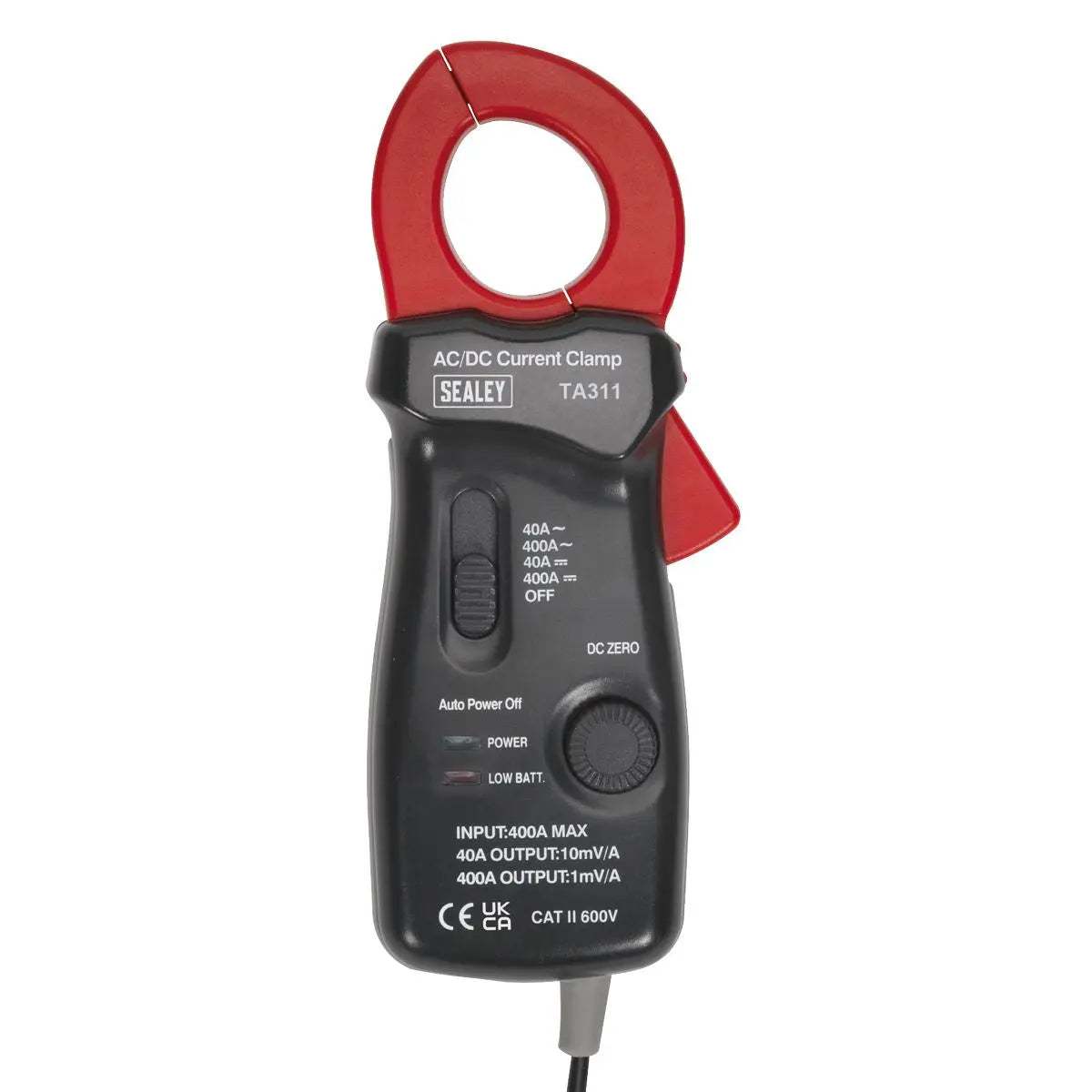 Sealey Current Clamp 40A/400A AC/DC - Ø28mm 