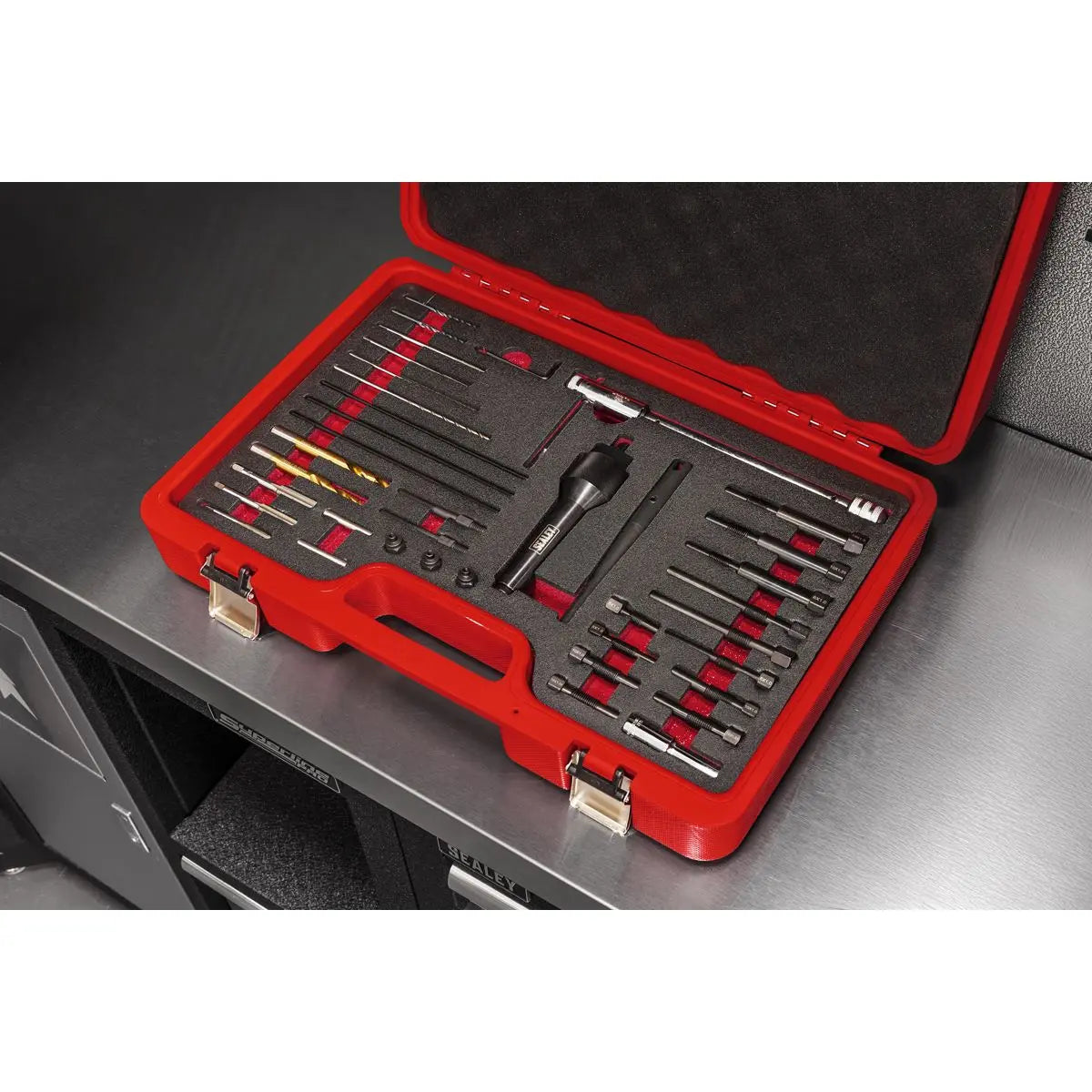 Sealey Damaged Glow Plug & Heater Element Removal Set 8 & 10mm  White Rose Tools