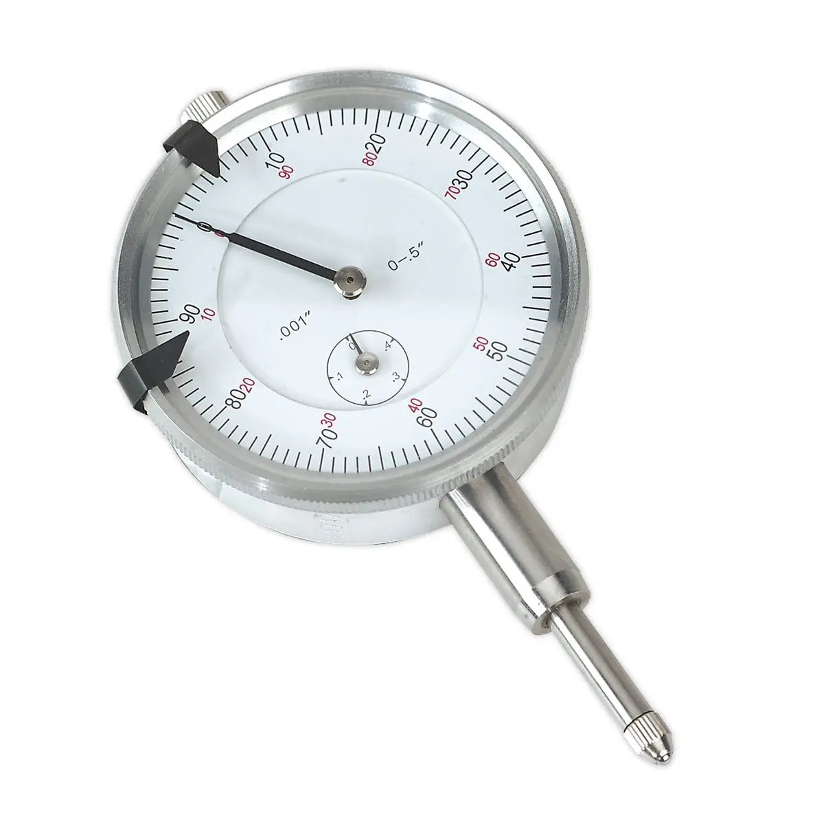 Sealey Dial Gauge Indicator 1/2" Travel Imperial  White Rose Tools