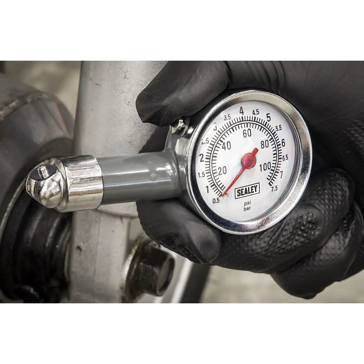 Sealey Dial Type Pressure Gauge 0-100psi 