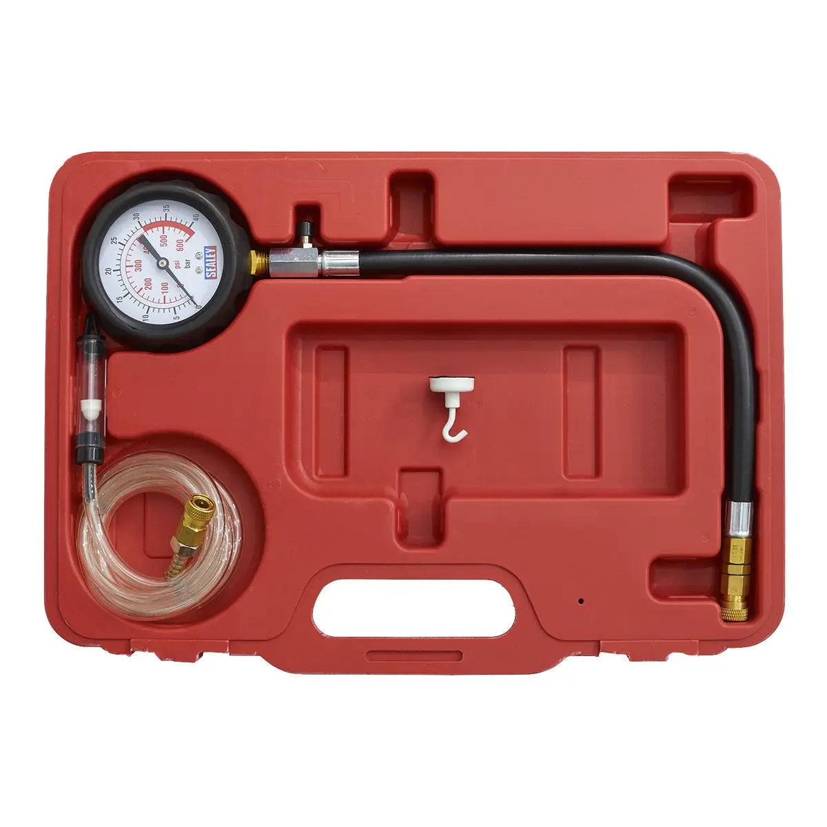Sealey Diesel Compression Gauge, Hose & TDC Base Kit 