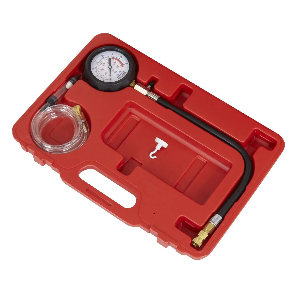 Sealey Diesel Compression Gauge, Hose & TDC Base Kit 