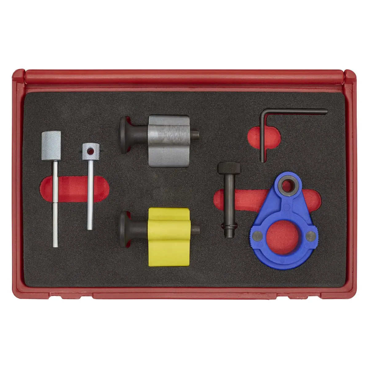 Sealey Diesel Engine Timing Tool Kit 1.2D/1.4D/1.6D/2.0D - for VAG, Ford & Mitsubishi - Belt Drive 