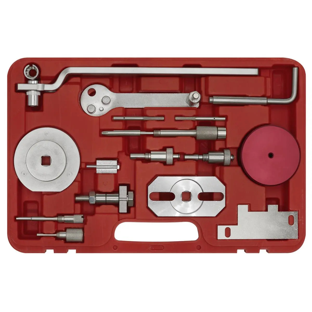 Sealey Diesel Engine Timing Tool Kit for Fiat, Ford, Iveco, PSA - 2.2D, 2.3D, 3.0D - Belt/Chain Drive 