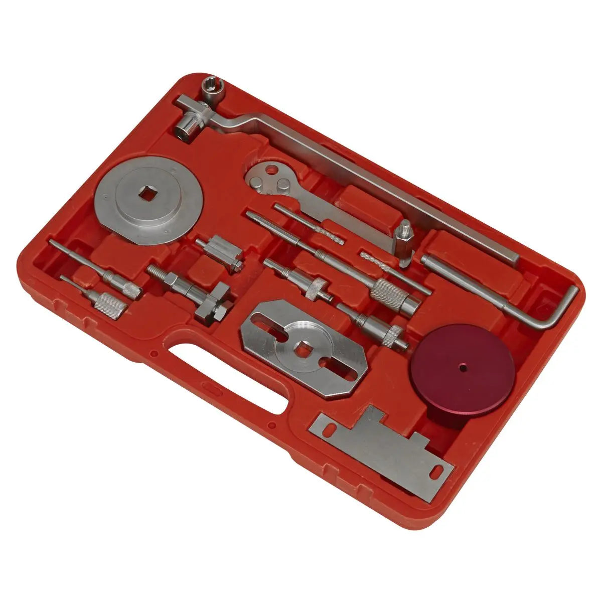 Sealey Diesel Engine Timing Tool Kit for Fiat, Ford, Iveco, PSA - 2.2D, 2.3D, 3.0D - Belt/Chain Drive 