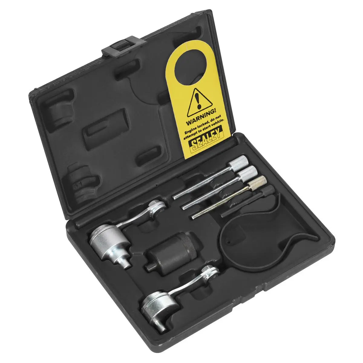 Sealey Diesel Engine Timing Tool Kit - for Land Rover, Jaguar, Citroen, Peugeot 2.7D/3.0D - Belt Drive 
