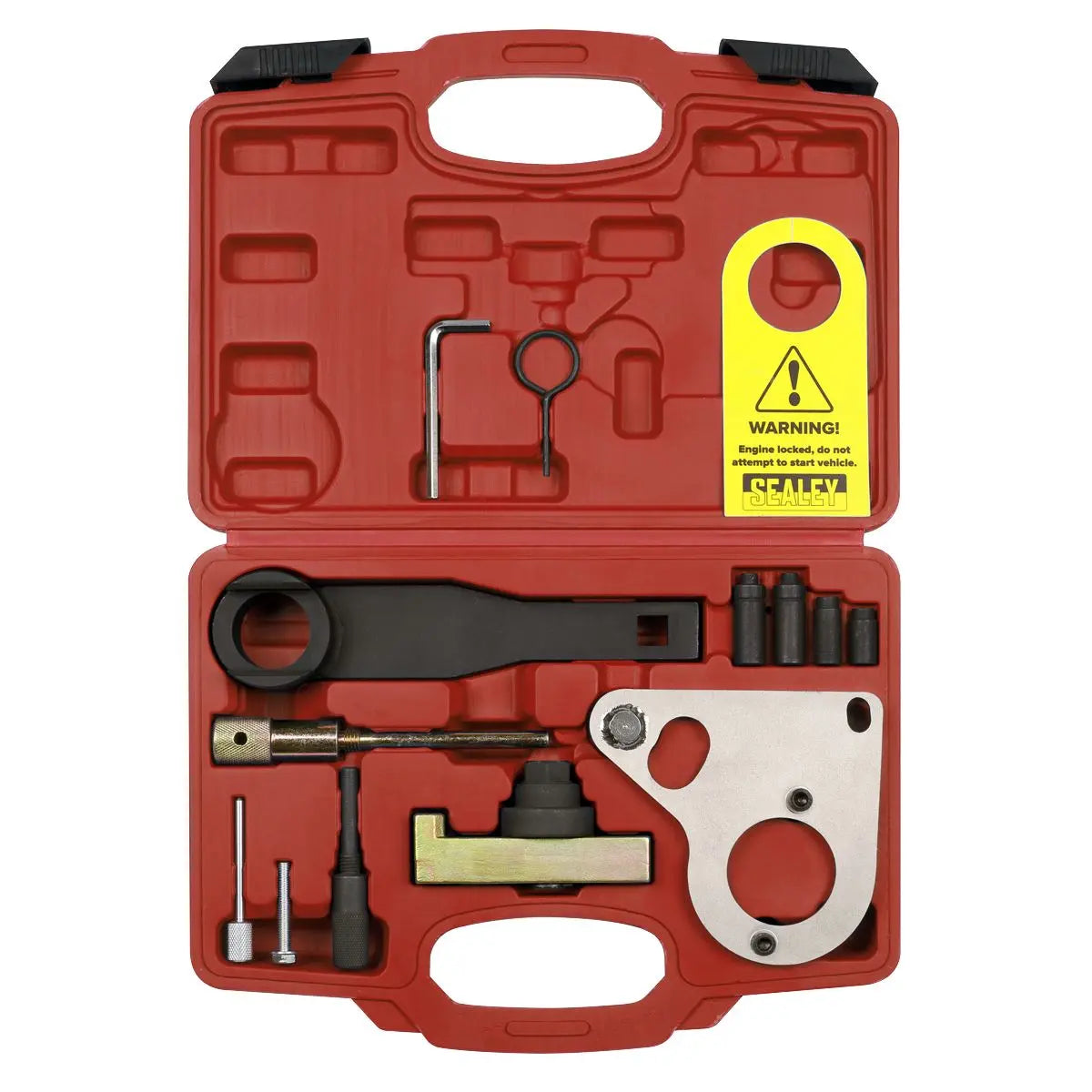 Sealey Diesel Engine Timing Tool Kit - for Renault, Mercedes, Nissan, GM 1.6D/2.0/2.3dCi/CDTi - Chain Drive 
