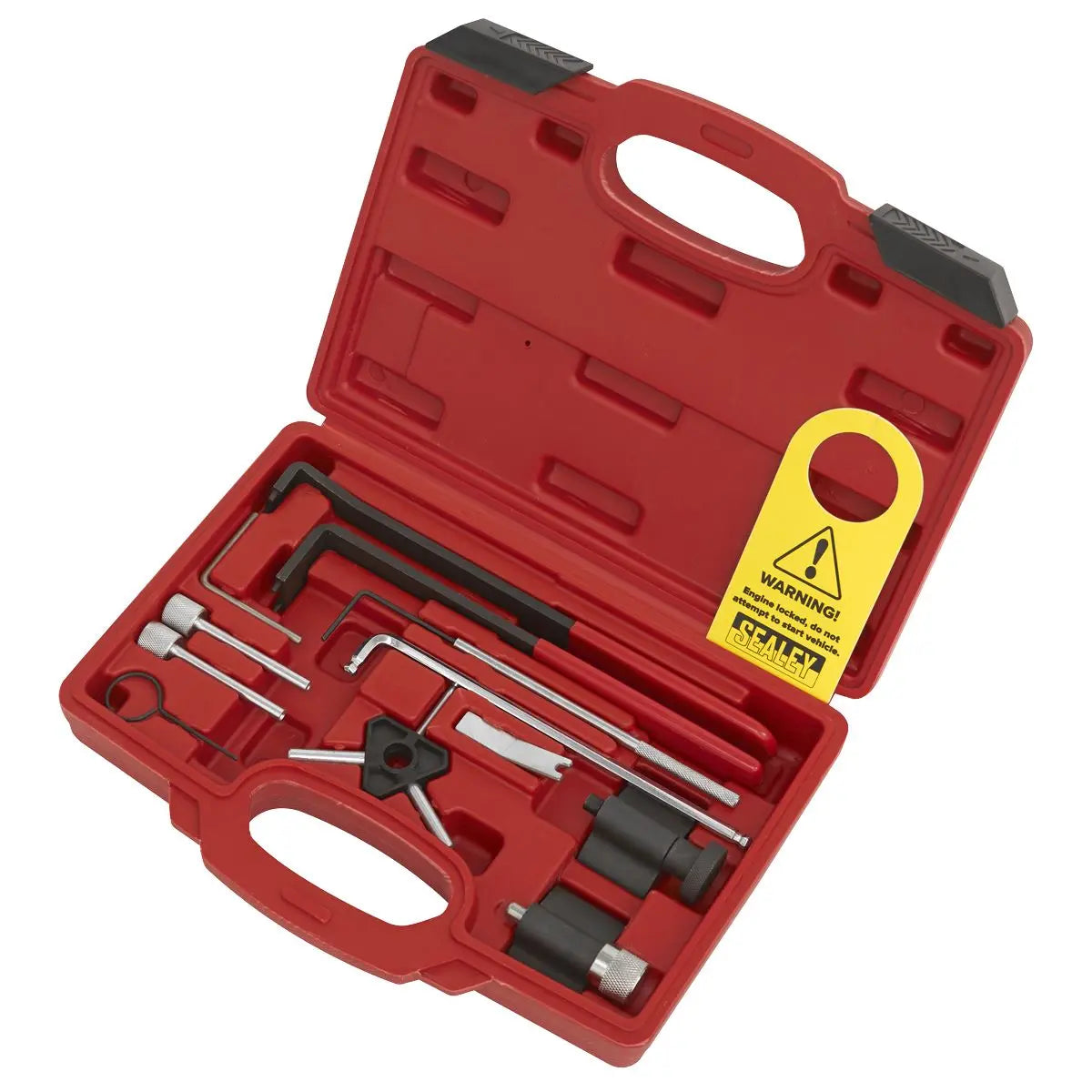 Sealey Diesel Engine Timing Tool Kit - for VAG, Dodge, Ford, Mitsubishi - 1.2D/1.4D/1.6D/1.9D/2.0D - Belt 