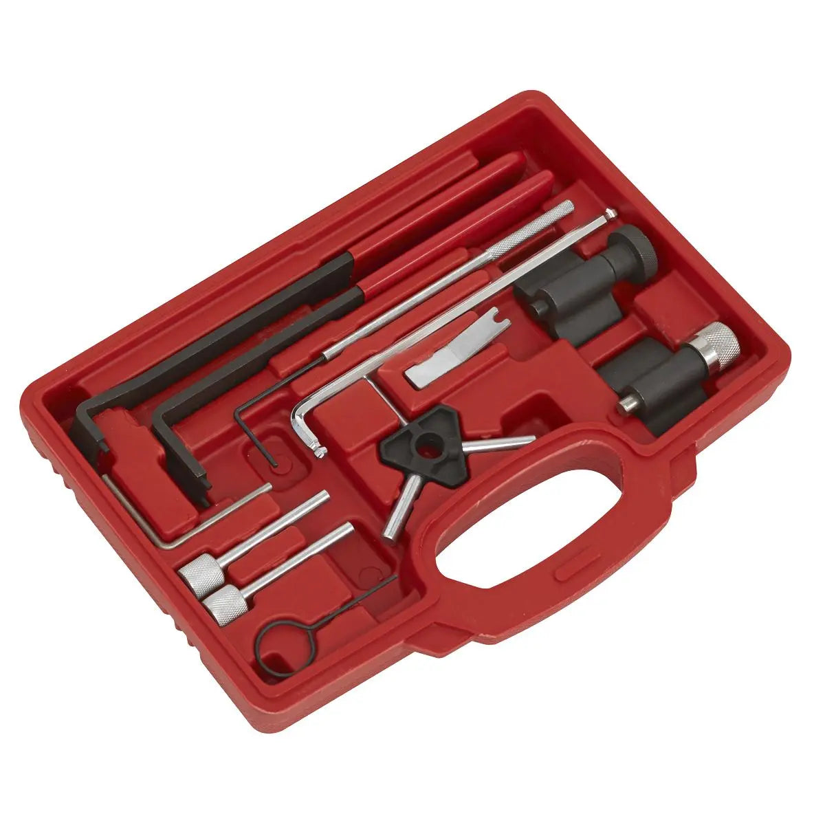 Sealey Diesel Engine Timing Tool Kit - for VAG, Dodge, Ford, Mitsubishi - 1.2D/1.4D/1.6D/1.9D/2.0D - Belt 