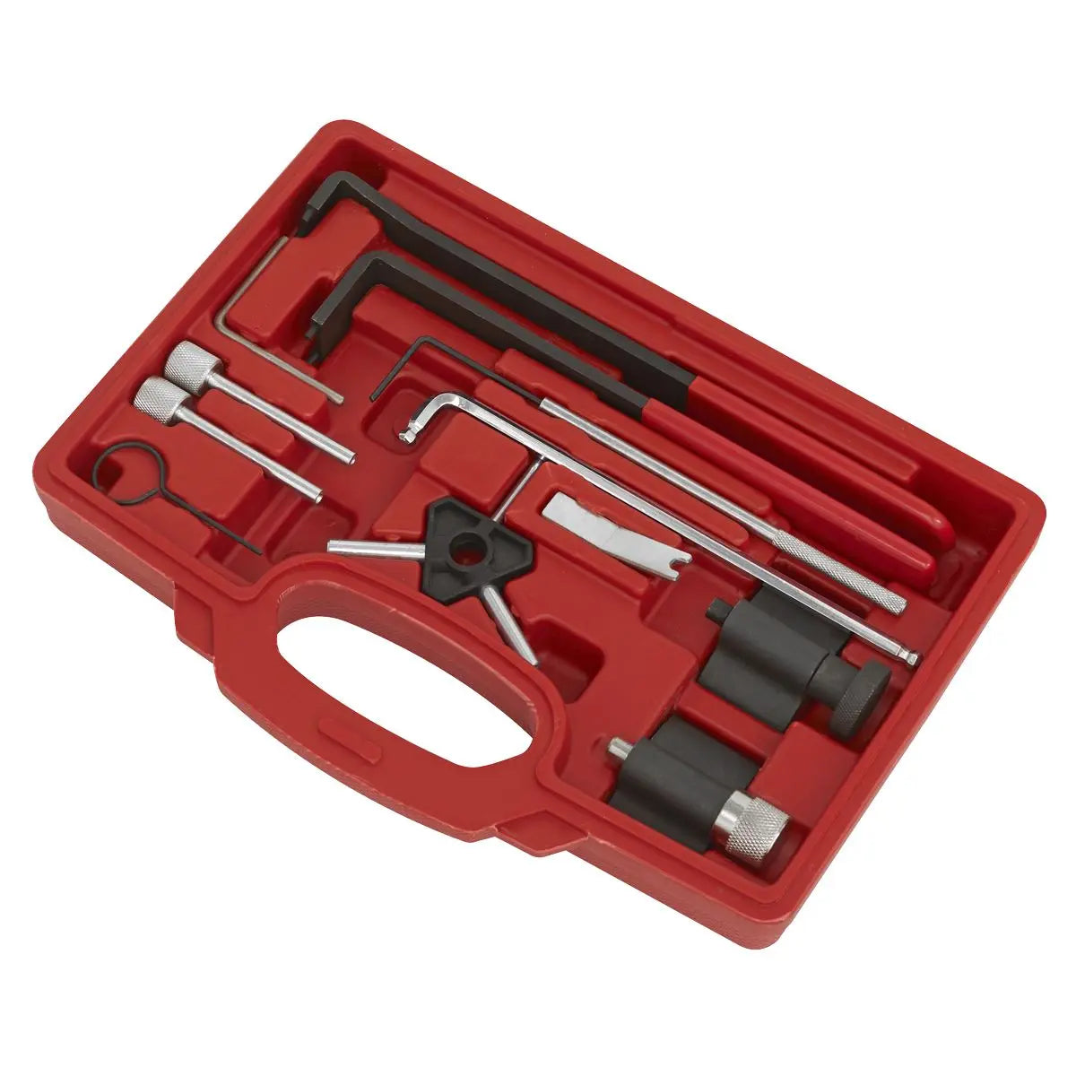 Sealey Diesel Engine Timing Tool Kit - for VAG, Dodge, Ford, Mitsubishi - 1.2D/1.4D/1.6D/1.9D/2.0D - Belt 