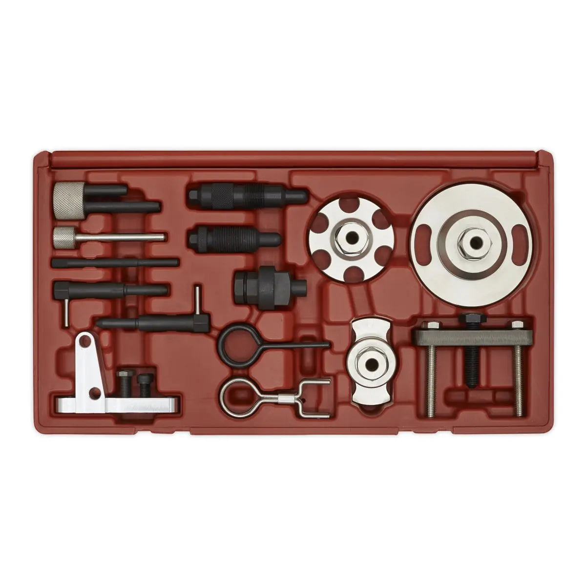 Sealey Diesel Engine Timing Tool & HP Pump Removal Kit - for VAG 2.7D/3.0D/4.0D/4.2D TDi - Chain Drive 