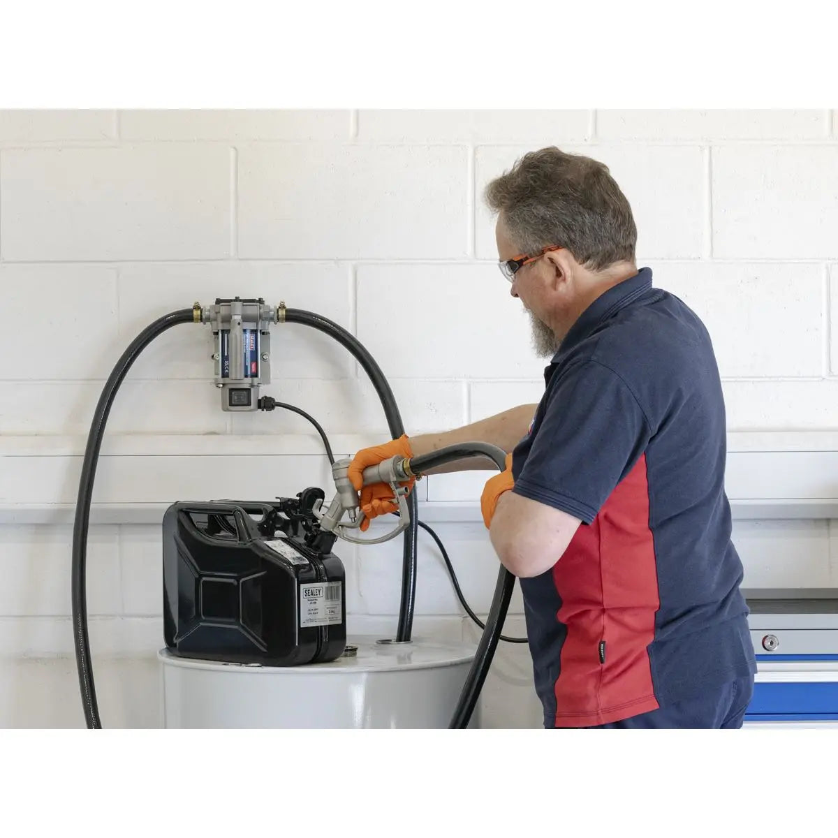 Sealey Diesel/Fluid Transfer Pump Portable 12V 