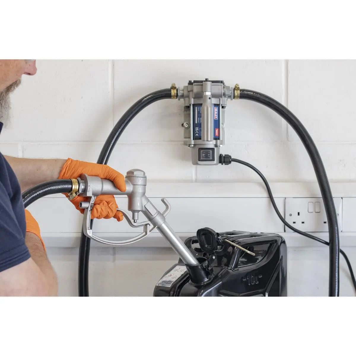 Sealey Diesel/Fluid Transfer Pump Portable 12V 