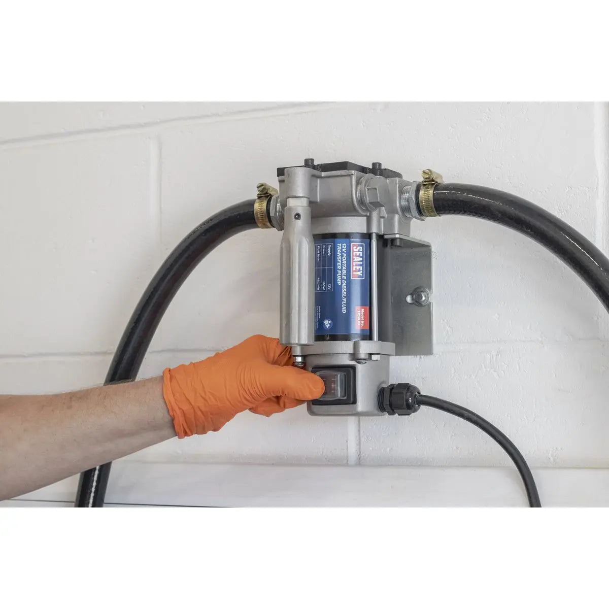 Sealey Diesel/Fluid Transfer Pump Portable 12V 