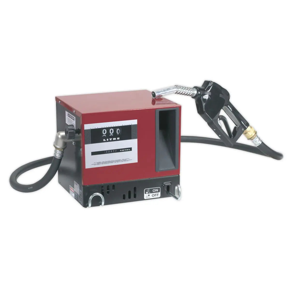 Sealey Diesel/Fluid Transfer System 56L/min Wall Mounting with Meter 230V 