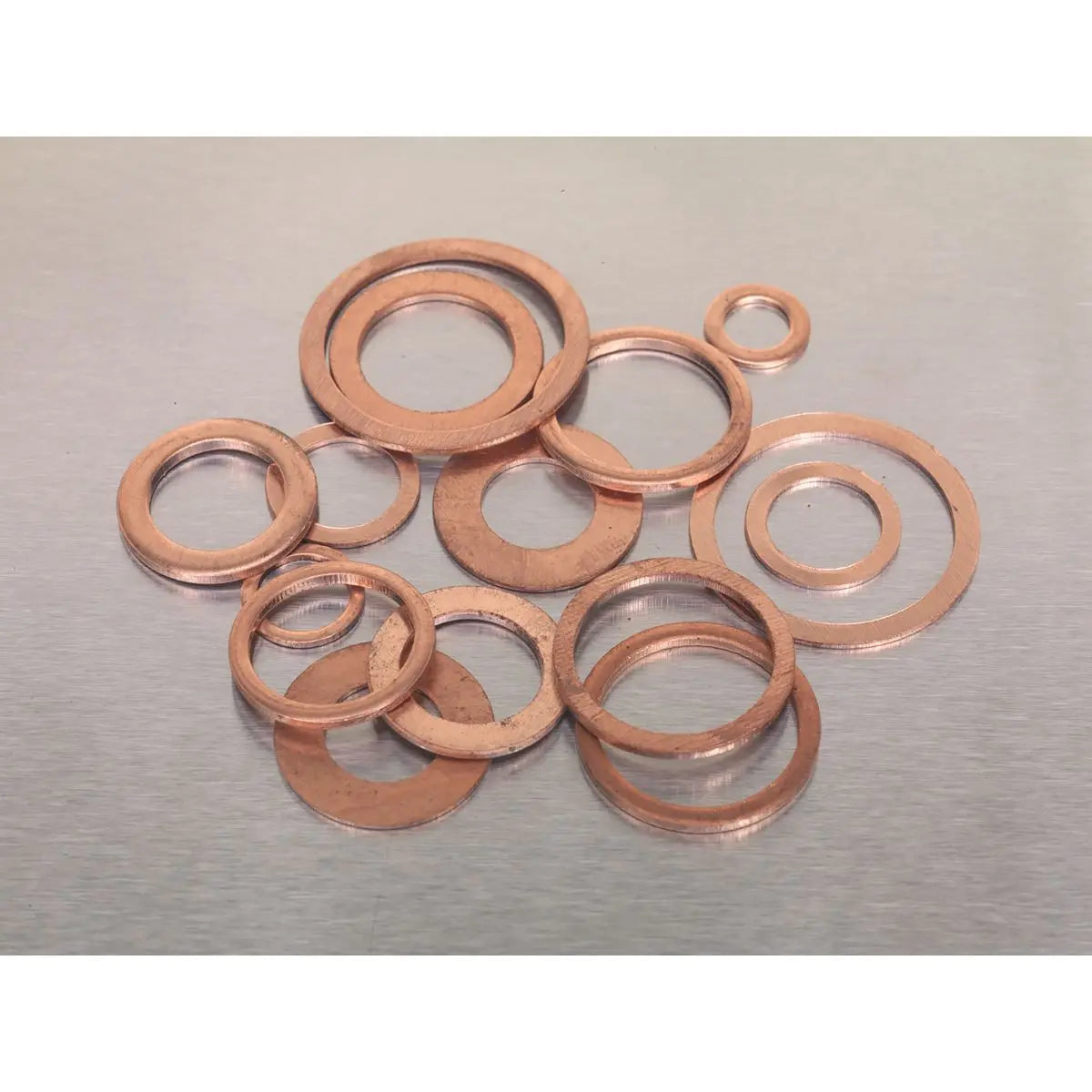 Sealey Diesel Injector Copper Washer Assortment 250pc - Metric 