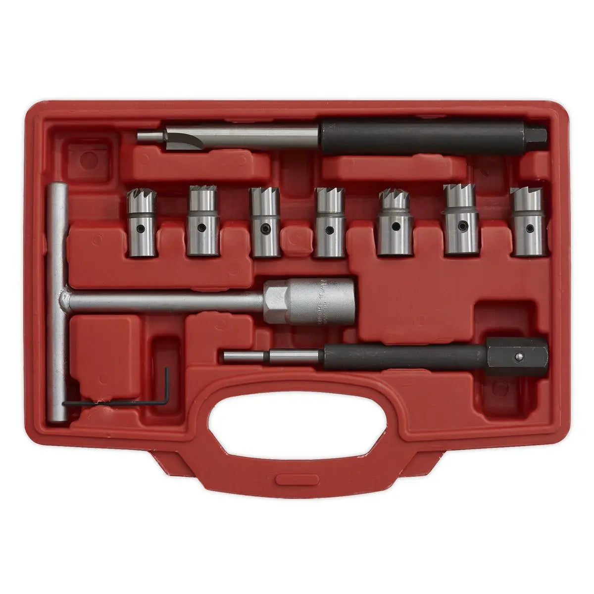 Sealey Diesel Injector Seat Cleaner Set 10pc 