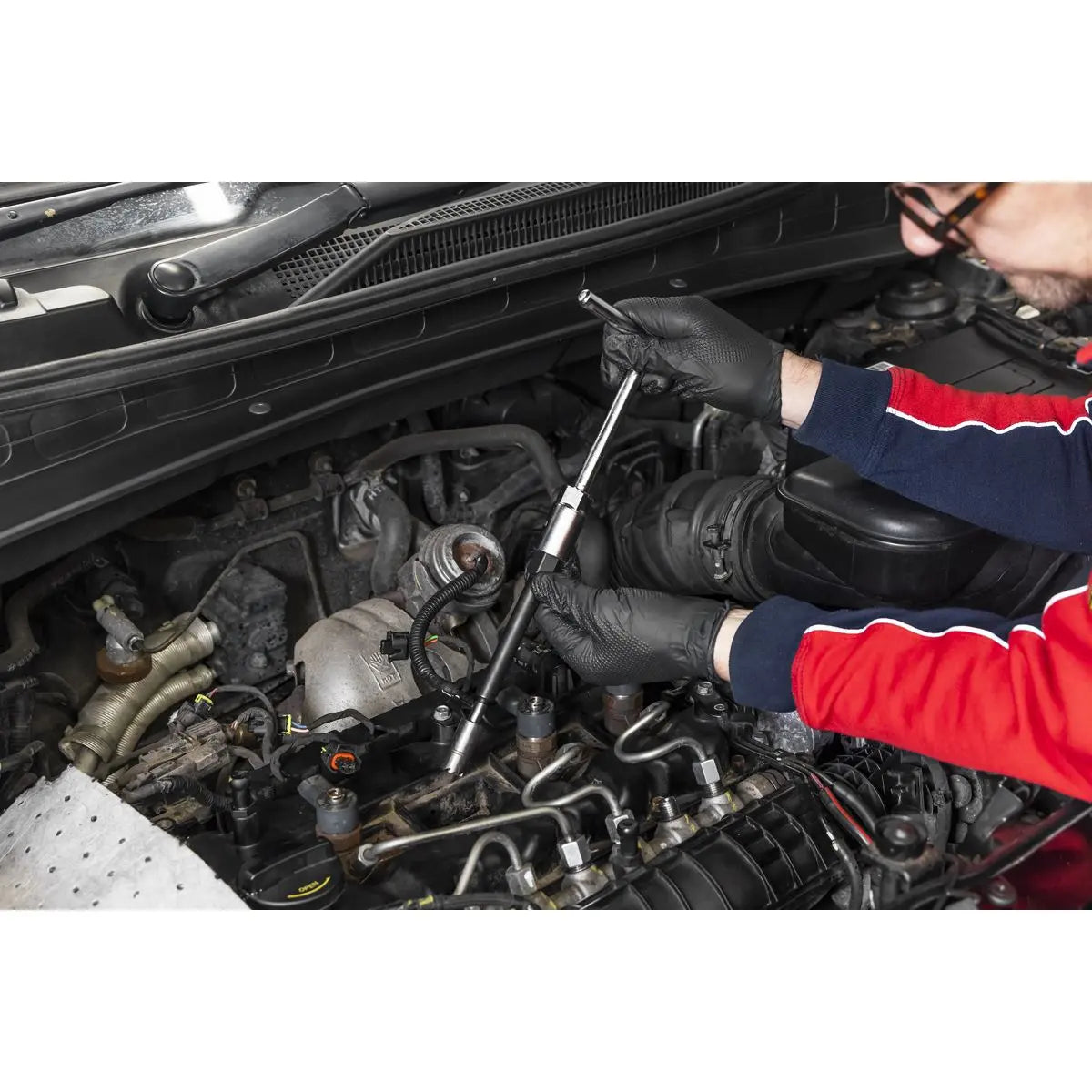 Sealey Diesel Injector Seat Cutter Set 21pc  White Rose Tools