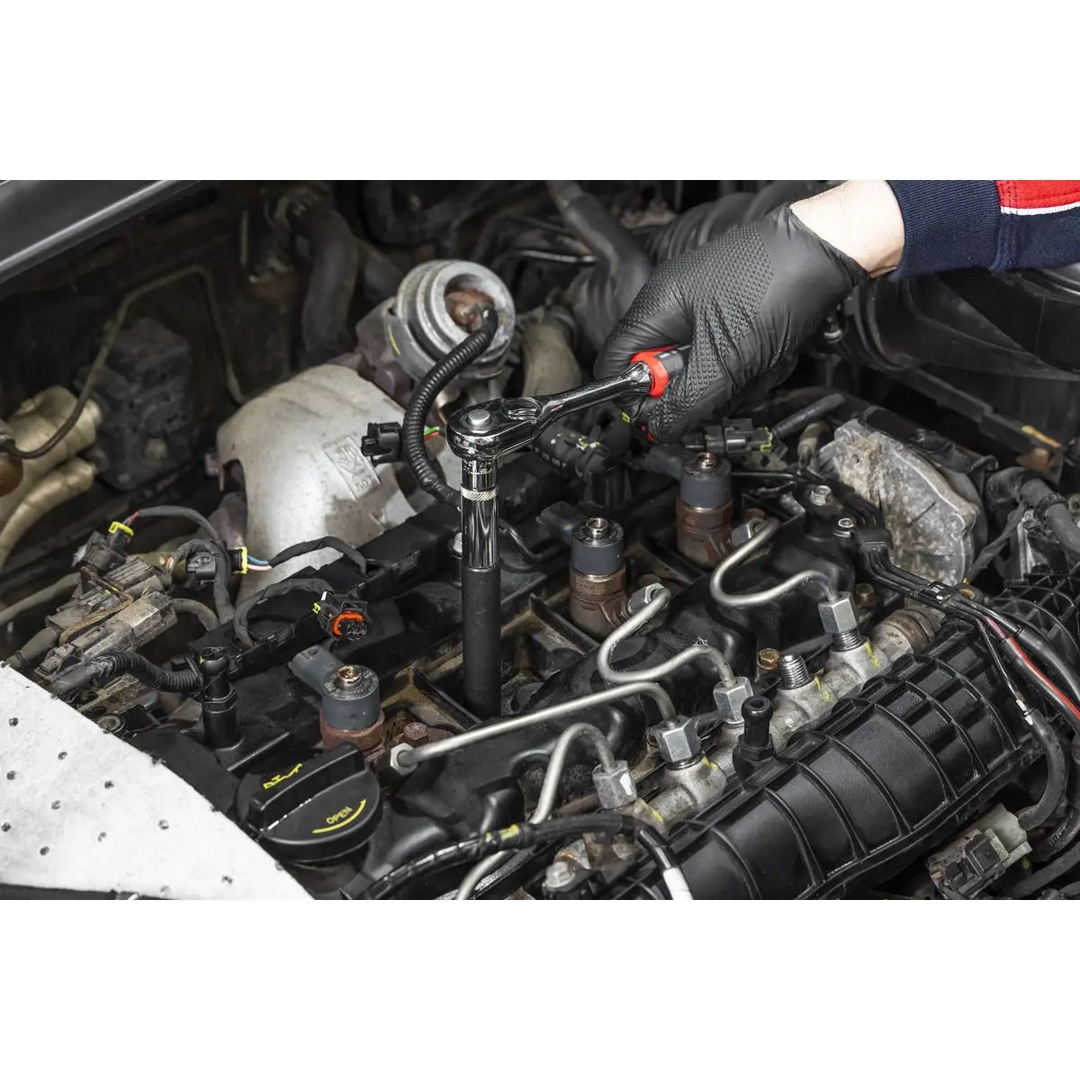 Sealey Diesel Injector Seat Cutter Set 21pc  White Rose Tools