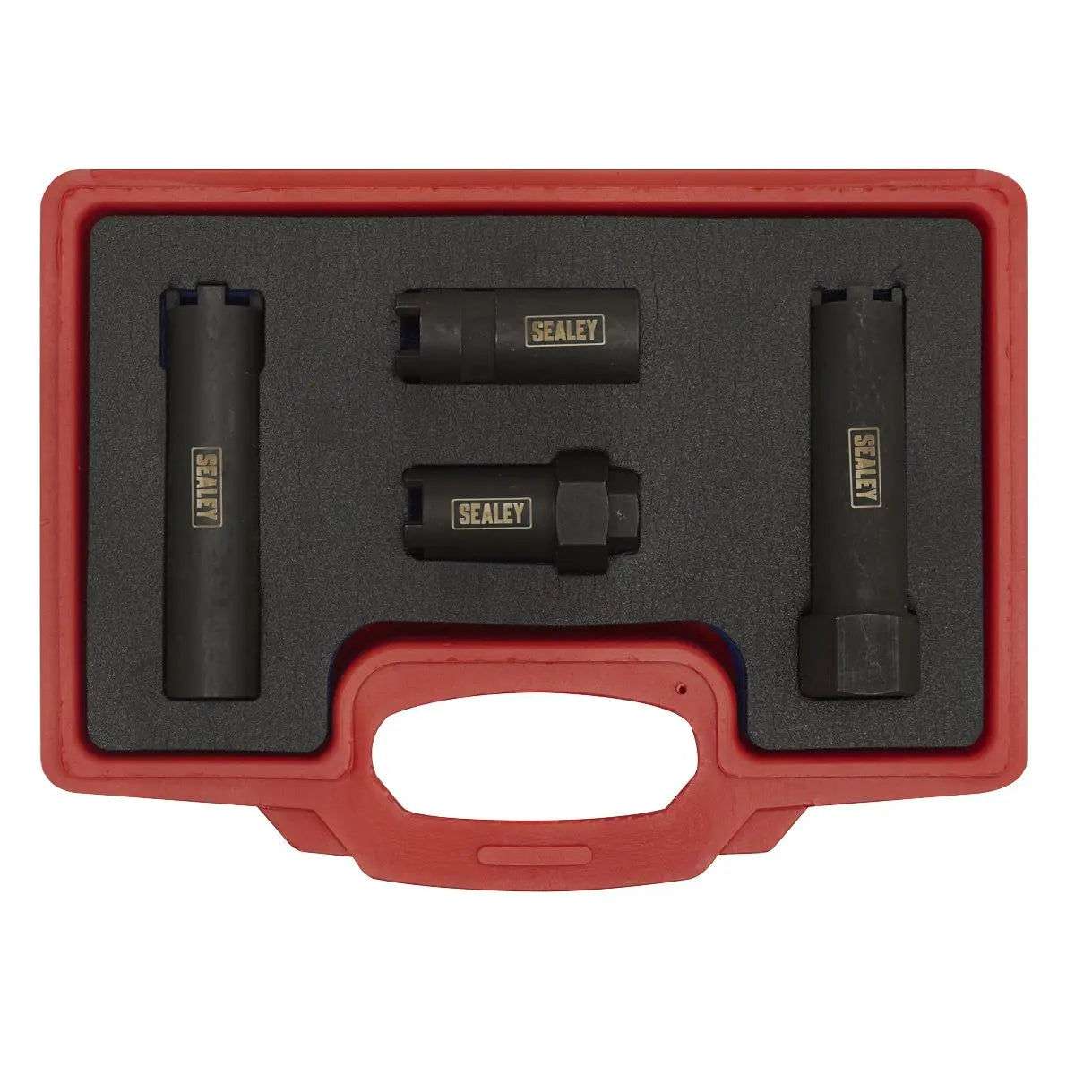Sealey Diesel Injector Socket Set 4pc - Commercial 