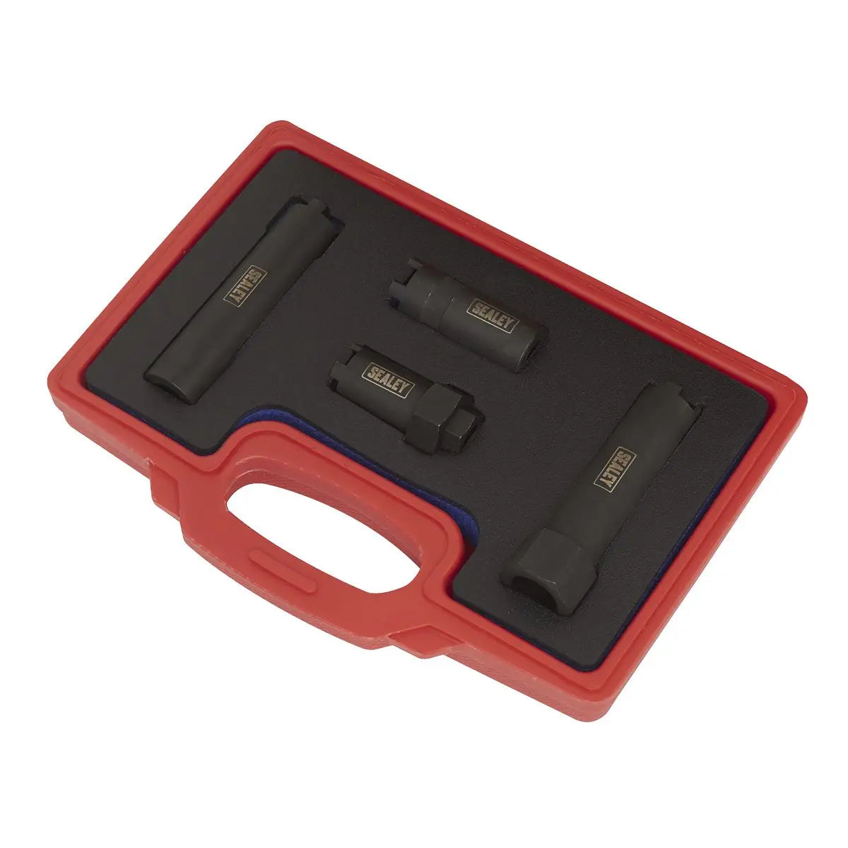 Sealey Diesel Injector Socket Set for Commercial Vehicles 4pc  White Rose Tools