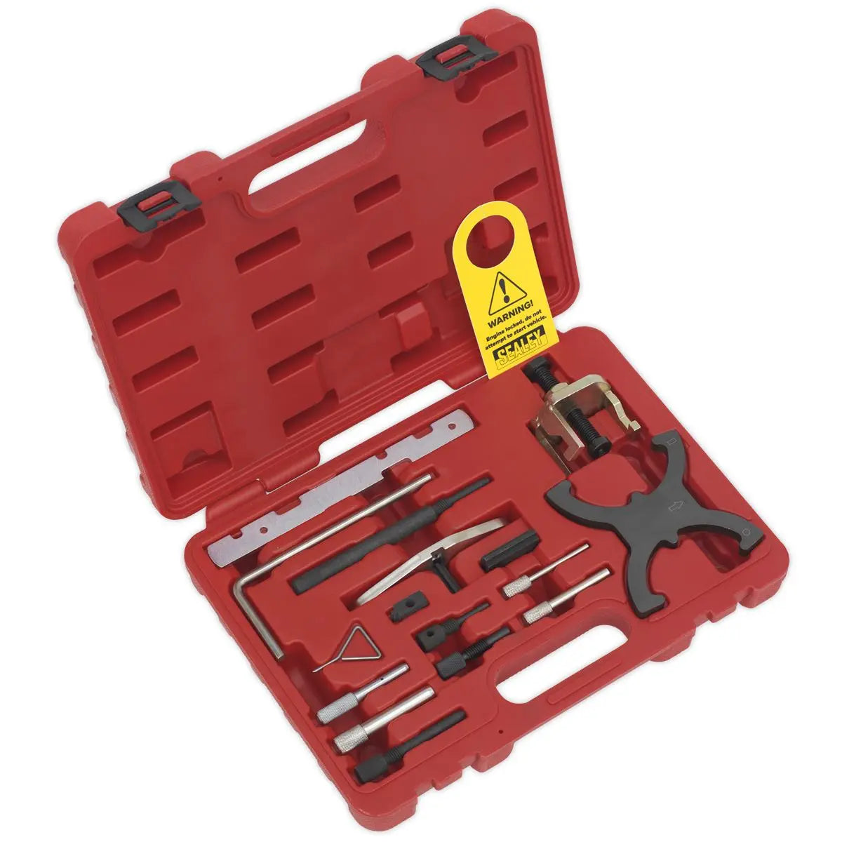 Sealey Diesel/Petrol Engine Timing Tool Combination Kit - for Ford, PSA - Belt/Chain Drive 