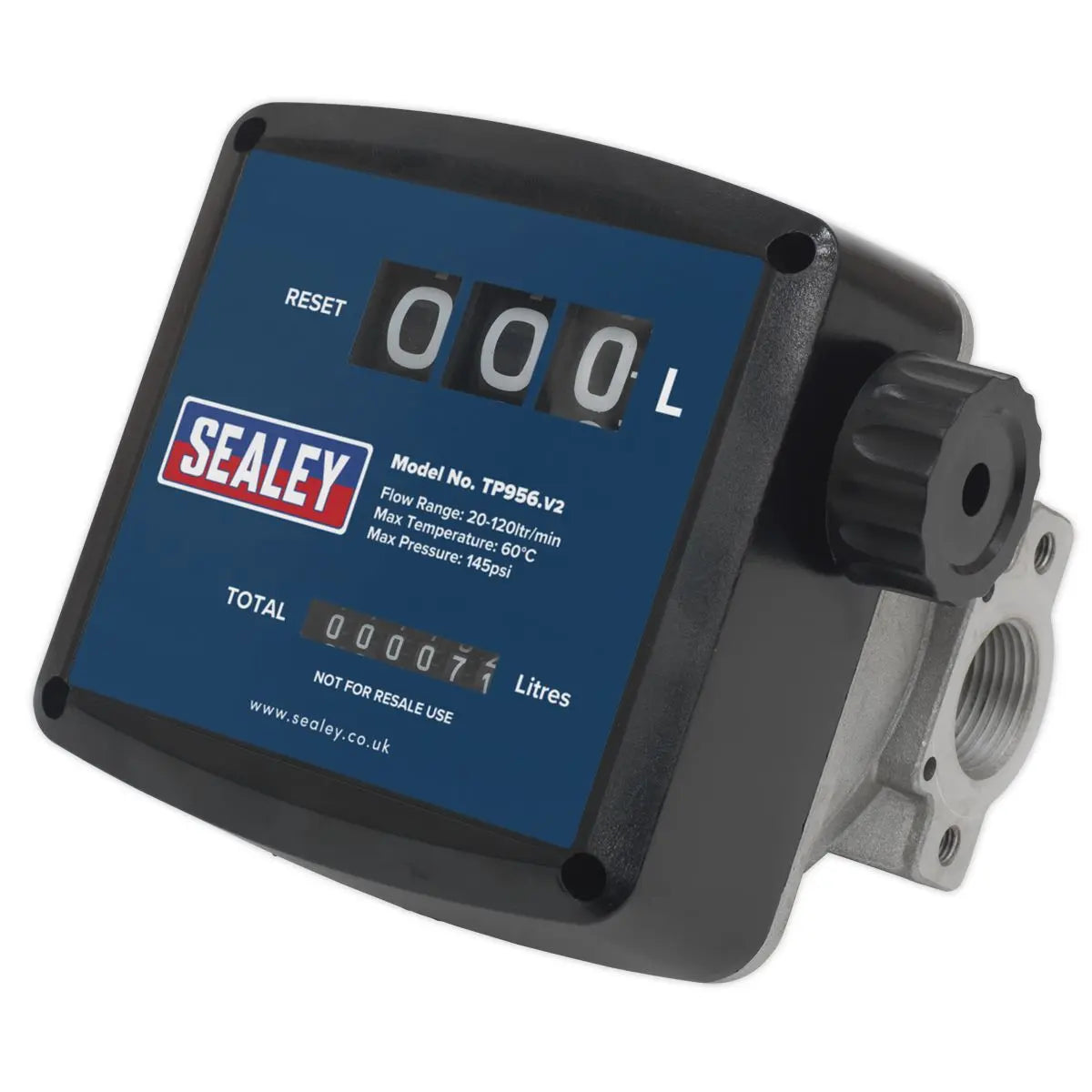 Sealey Diesel & Fluid Flow Meter 