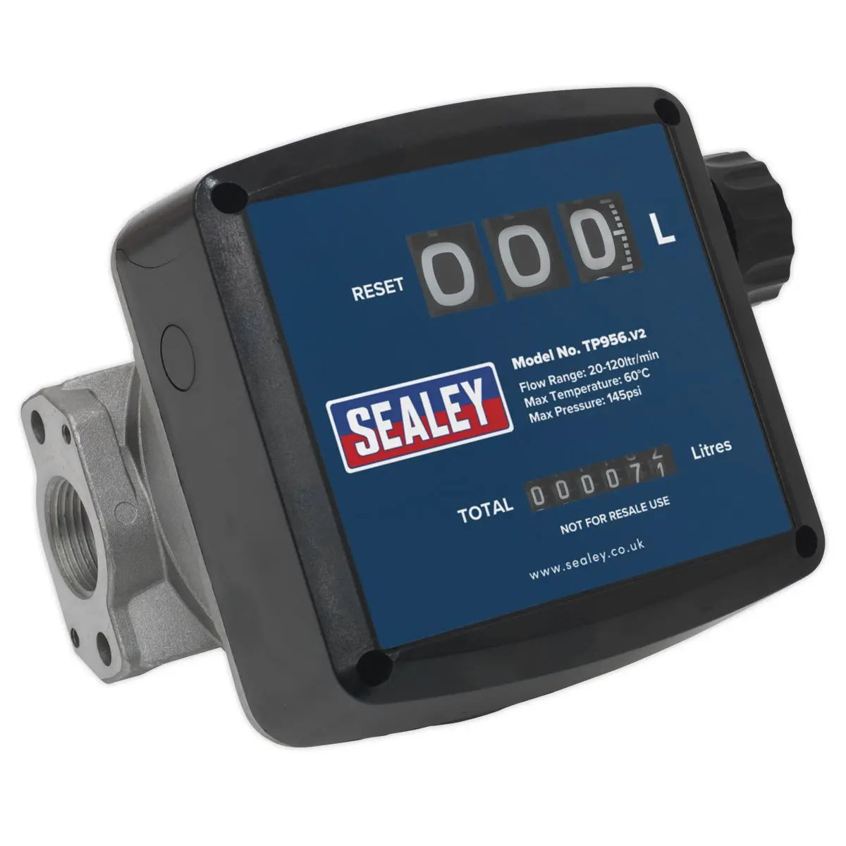 Sealey Diesel & Fluid Flow Meter 