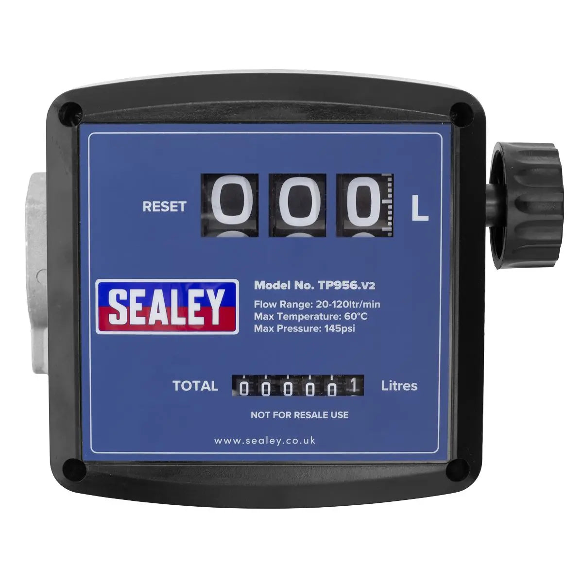 Sealey Diesel & Fluid Flow Meter 