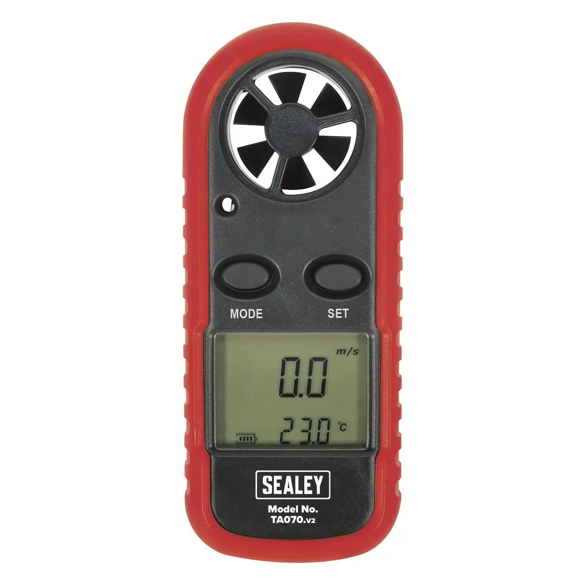 Sealey Digital Anemometer with Beaufort Scale  White Rose Tools